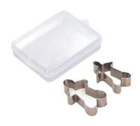 2Pcs High Doll Shaped Leather Cutting Die Set Alloy Steel Manual Punching Moulds for DIY Craft and Small Leather Goods