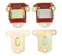 2PCS High Performance Polyurethane Engine Mount Galvanized Steel Replacement for LS1 LS2 LSX LQ9 SBC BBC Camaro Trans Am Bel Air Biscayne Impala Caprice Chevelle Nova II
