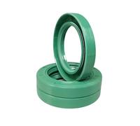 2pcs High Speed Fluororubber Skeleton 3-Lip Oil Seal, Inner Diameter 15mm, Outer Diameter 25mm, Thickness 6mm, 15x25x6mm(2pcs)