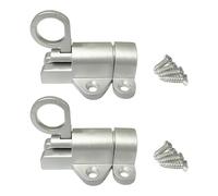 2pcs High Strength Rebounds Latches Window Gate Security Pull Rings Automatic Door Hardware Easy to Use