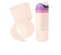 2PCS Higher Silicone Boots for Owala Kid Water Bottle, Compatible with Owala Kids FreeSip 16oz, Tumbler 15oz & 12oz, Flip 14oz, Scratch-Resistant Bottle Accessories, BPA-Free