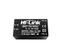 2pcs HLK-PM09 Intelligent Module 3W 9V 330mA AC DC Power Supply Step Down