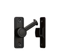 2PCS Home Barn Door Lock Flat Aluminum Window Bolt Adjustment Guard Stainless Steel Toggle Sliding Accessories for Door