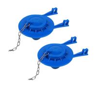 2Pcs Home Seal Tanks PVC Flapping Covers Toilet Flapper Flush Valves Covers 2inch Universals Toilet Stoppers Flapper Enduring Replacement