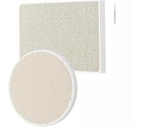 2pcs Honeycomb Ceramic Soldering Board Set with Stainless Steel Needle - Rectangle and Round Shapes for Jewelry Making