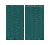 2pcs Honeycomb Sheet DIY Beeswax Candle Mold,Foldable Silicone Durable Light Weight Beehive Foundation Sheet for Bee Farm Home Factory