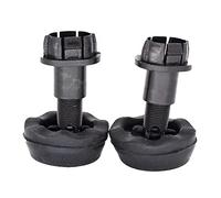 2Pcs Hood Stop Rubber Cushion Bumper For Ford Focus Escape Kuga Edge Endura Transit Connect C-Max Lincoln MKC,CV6Z16758A, Black