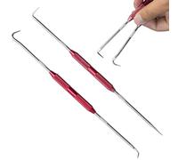 2Pcs Hook and Pick Set, 8.7 Inch Precision Automotive Pick and Hook Set, Double-Headed Heavy-Duty Multi-Use Tool for Car Remove Hoses and Gaskets