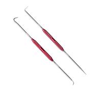 2Pcs Hook and Pick Set Double Pointed Car Auto Oil O-Rings Seal Metal Puller Hook Scriber Marking Tool for Technicians
