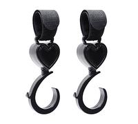 2pcs Hook Bag Hook Bike E-Bike Hooks 360Degree Rotating Pram Shopping Hooks Hanger Hooks