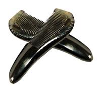 2pcs Horn Comb Wide Tooth Comb Fine Tooth Comb Styling Comb Anti Static Hair Products Mens Comb Hair Comb for Men Small Comb Combs Haircut Comb Horns Man Scalp Comb Portable