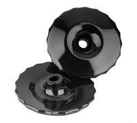 2pcs Horse Bit Guards, Soft Rubber Pads 9 cm for Training, Comfort Fit to Prevent Pinching, Compatible with Most English Saddles & Tack