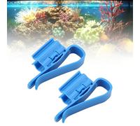 2Pcs Hose Holder, Plastic Fish Water Pipe Clamp for Aquarium Filtration Bucket Mounting Clamp/Holder, Easy and Secure Tube Clamp/Holder for 8mm to 16mm Hoses, Stabilize the Hose Along the Rim of