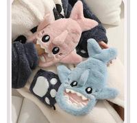 2pcs Hot Water Bottle with Soft Cove, 1L Hot Water Bottle with Cover, Leakproof Hot Water Bag Cute Plush Cartoon for Adults Women Men Shoulder Hand Back Leg