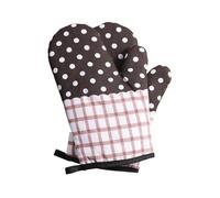 2pcs Household Thickened Heat Insulation Gloves Baking High Temperature Resistant Kitchen Oven Microwave Special(Style 02)