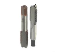 2pcs HSS Tap M10x1mm Right Hand Thread Taper Design for Creating Clean Threads in Rugged Metal Materials