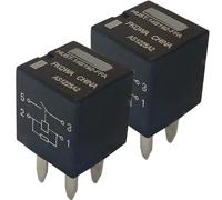 2PCS HU5T-14B192-FFA 12V 20A 4-Pin Relay - Compatible with Ford/Lincoln (Accessory Power, Hazard/Turn Signal; Battery Junction Box) - Replaces HU5Z-14N089-B, 8T2Z-14N089-C, 5L3Z-14N089-AA