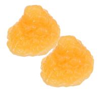 2pcs Human Fat Anatomy Model Yellow Tpe Demonstration Prop for