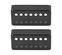 2PCS Humer Pickup Cover, Guitar Pickup Cover Replacement, 14 Holes B Humer for Electric Guitar, DIY Repair and Modification with Exquisite Metal l