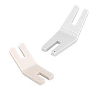 2pcs Hump Jumper Sewing Tools, Multifunctional Plastic Bulky Seam Jumpers Sewing Foot Bulky Seam Aid Sewing Tools Compatible with Husqvarna Viking for Chunky Denim and Hemlines (Large + Small)