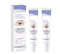 2PCS Hydrating Eye Cream for Dark Circles and Puffy Eyes,Anti Aging & Anti Wrinkle Eye Cream,Eyelid Care Cream for Dryness,Swelling,Puffiness,Dark Circle Under Eye Remover & Eye Bags Remover