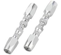 2pcs Hydraulic Hose Repair Kit, Hydraulic Repair Fitting 1/4Inch