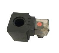 2pcs Hydraulic Solenoid Valve Coil Inner Hole/Hole Diameter 20MM Height 52MM Square Type AC220V 110V DC24V