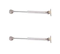 2PCS Hydraulic Support Rod, Spring Cover Keeps The Cabinet Door Lifting Pneumatic Support, Suitable for Cabinets, Tatami and Other Furniture(Flip Head)