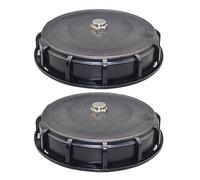 2PCS IBC Tank Container Fitting, DN150 Water Tank Exhaust Ton Barrel Top Lid, Air Cover Replacement Top Cap, IBC Water Tank Top Exhaust Cap, Automatic Air Change Top Cap for Tank Lid Breath (Copper)