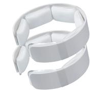 2pcs Ice Neck Ring, Pcm Temperature-Control Neck Coolers, Reusable Waterproof Cooling Necks Wraps White, Cooling Ring