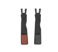 2pcs Ice Skates Sharpener for Speed and Figure Skates Outdoor Black | Double Sided V Groove Edge Tool, Quick Burr Removal, ABS Ceramic Adamas Build, Beginner Friendly