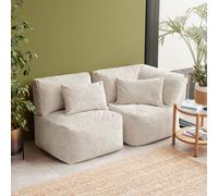 2Pcs Icon Noa, 1X Corner, 1X Recliner, Jumbo Cord Stone