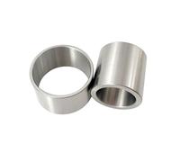2pcs ID 12mm, OD 15mm, Height 16mm Gcr15 Carbon Steel Bearing Sleeves for Plain Bearings, Fixture Locating Bushing, Guide Bushing, 12x15x16mm