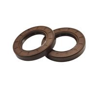 2PCS ID 20 MM Oil Seal Skeleton Brown Rubber Hydrauli Spring U Lip TC Ring Gasket 20x38x10 20x38x7(20x42x8 2PCS)