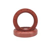 2pcs ID 35 mm, OD 58 mm FKM Lip Seals for Mechanical Transmission and Rotating Shafts, Thickness 7 mm, 35x58x7mm