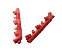 2pcs Ignition Coil Wiring Harness Conduit 06E971821F Heat-Resistant Compatible With Car Parts Acc Red