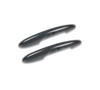 2PCS in Set Gloss Black Door Handle Cover Sticker Trim/Fit for MINI Cooper S JCW F56 F57 Car-Styling Exterior Parts Accessories(The Black Flag)