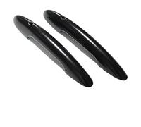 2PCS in Set Gloss Black Door Handle Cover Sticker Trim/Fit for MINI Cooper S JCW F56 F57 Car-Styling Exterior Parts Accessories(with Hole and Light)