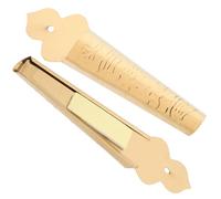 2pcs Incense Burner Stainless Steel Wall Mounted Gold for Door Gods
