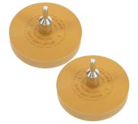 2pcs Inch Pneumatic Decal Eraser Wheel for Car Adhesive Removal