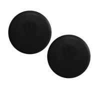 2pcs Inch Spare Tire Cover PVC for Rv Trailer Black | Quick Connect Clips, Soft Backing and Elastic Back, Scratch Free Lining, for Rear Mounted Spare