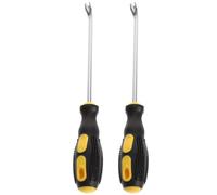 2pcs Inch Upholstery Staple Remover Tool with V Fork for Nail Removal
