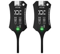 2Pcs Inductance Tester Portable Meter High-Precision Motherboard Coil Tester Phone Electromagnetic Transducer Testers for Electronics PC Phone Speaker Motherboard Electrician Technician Engineer