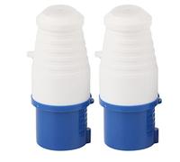 2Pcs Industrial Power Plug 3Pin SinglePhase ExplosionProof Waterproof Socket 16A 3 Hole 220250V Industrial Grade Plug Outdoor Waterproof IP44,sockets converters