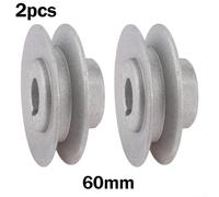 2PCS Industrial Sewing Machine Clutch Motor Pulley for Enhanced Task Efficiency and Reliability (60mm)