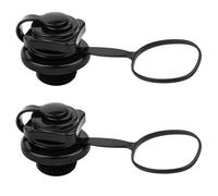 2PCS Inflatable Boat Air Valve, Inflatable Boat Replacement Caps Boat Spiral Air Plugs, One Way Air Valve Inflation Boat Spiral, Air Plugs for Inflatable Raft Boat Kayak(24mm)