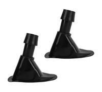 2PCS Inflatable Boat Fishing Rod Holder, Stickable Kayak Rod Mount Sunshade Fixer Suitable Boat Accessories for Outdoor