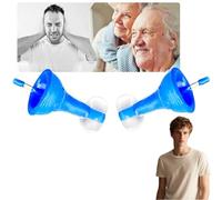 2PCS Inflatable Ear Plugs,Reusable Noise-Reducing Earplugs for Sleeping,Ultra-Soft Silicone Ear Plugs,Waterproof & Comfortable Noise Cancelling E/ar Plu/gs for Sleep,Focus,Superior Noise Reduction