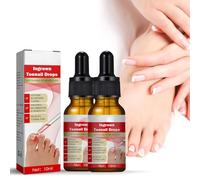 2PCS Ingrown Toenail Treatment Drop,Cuticle Care Oils for Ingrown Toenails - Trimming Toenail Softening Drops Natural Ingrown Toenail Correction Fungal Nail