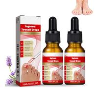 2pcs Ingrown Toenail Treatment Drop, Cuticle Care Oils for Ingrown Toenails, Trimming Toenail Softening Drops, Ingrown Toenail Care Solution, Nail Nourishing Formula, Toe Nail Conditioning Treatment